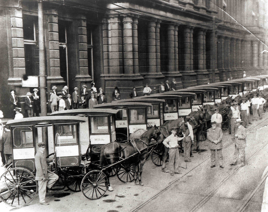 USPS Mail Collection Wagons 1905