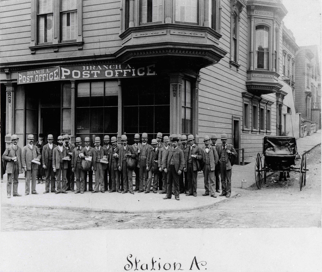 The San Francisco, Ca Post Office 1895
